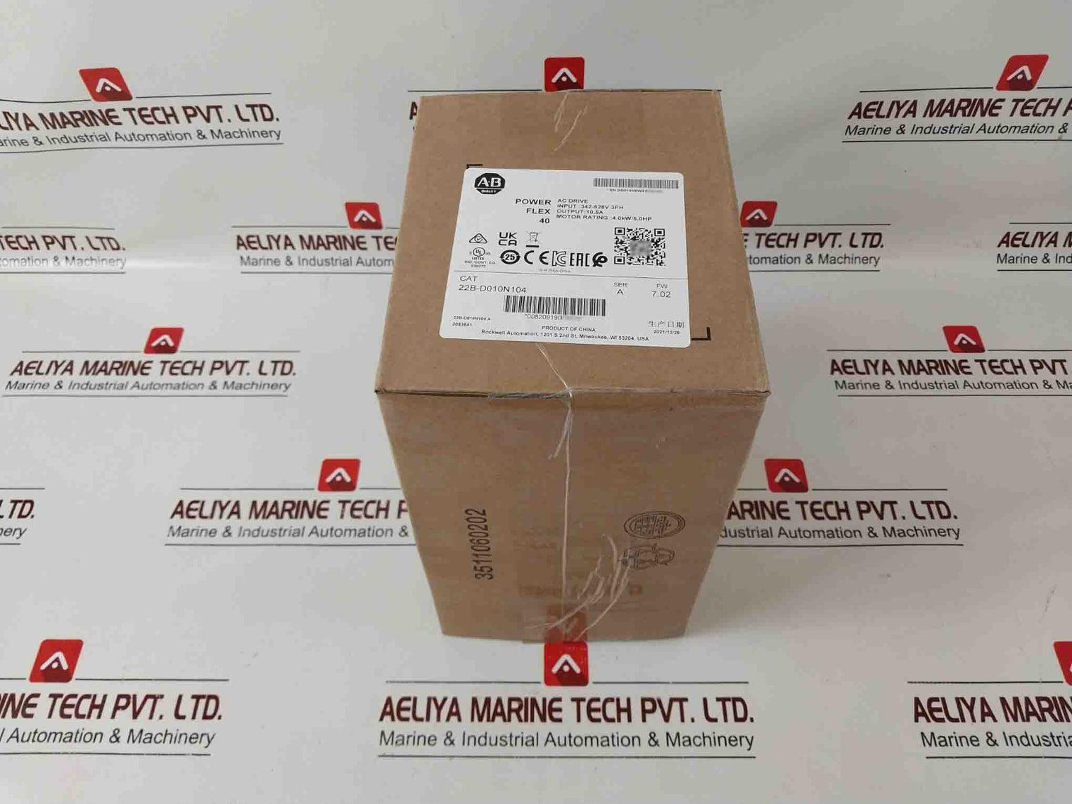 Allen-bradley 22B-d010N104 Power Flex 40 Ac Drive Sealed Pack