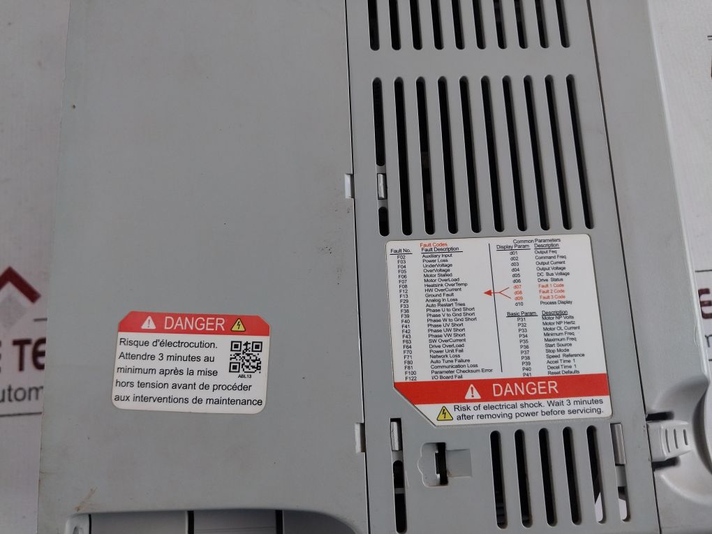 Allen-bradley 22B-d012N104 Series A Powerflex 40 Ac Drive 5.5Kw/7.5Hp