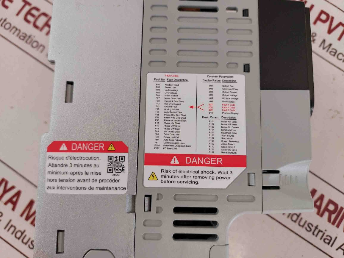 Allen-bradley 22F- D4P2N103 Power Flex 4M Ac Drive