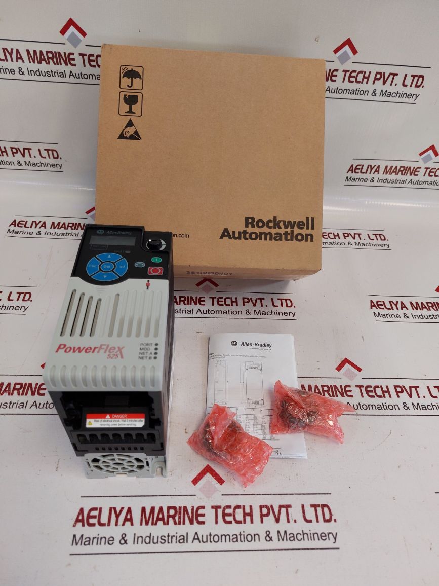 Allen-bradley 25B-d2P3N114 Ser.A Powerflex 525 Frequency Ac Drive Open Box