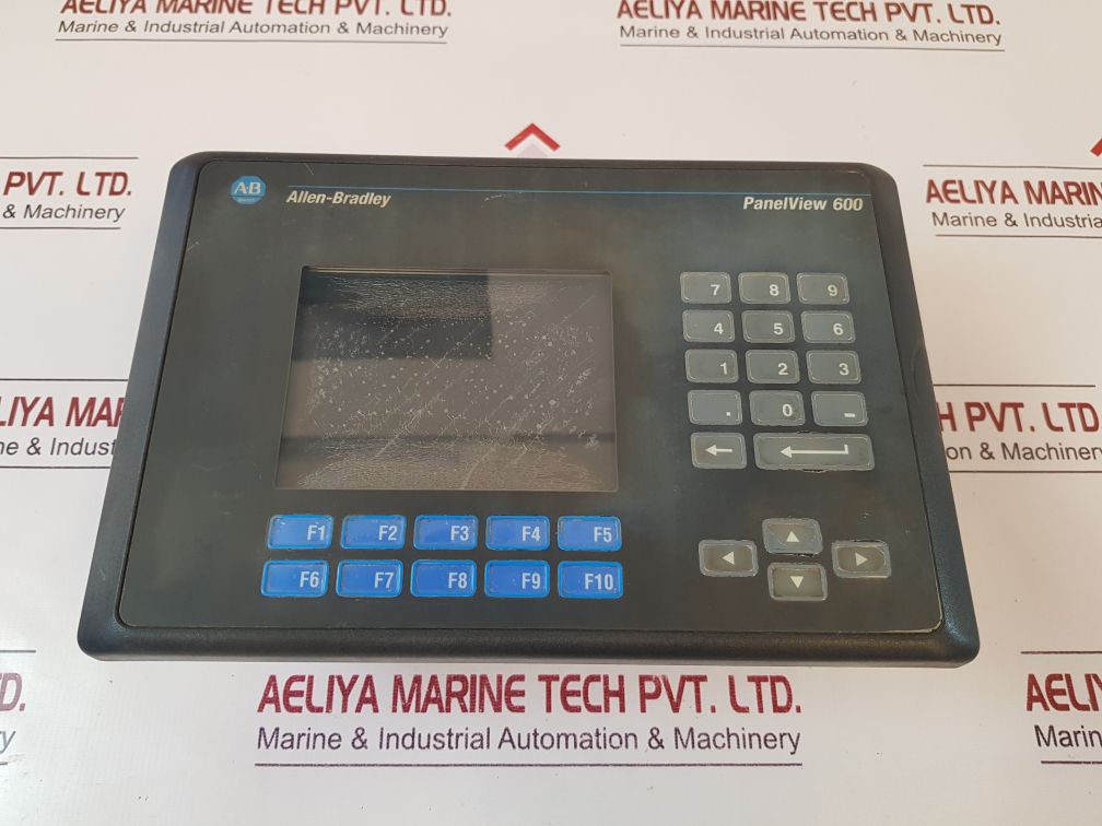 Allen-bradley 2711-k6C8L1 Panelview 600 Touch Screen Display Ser.C