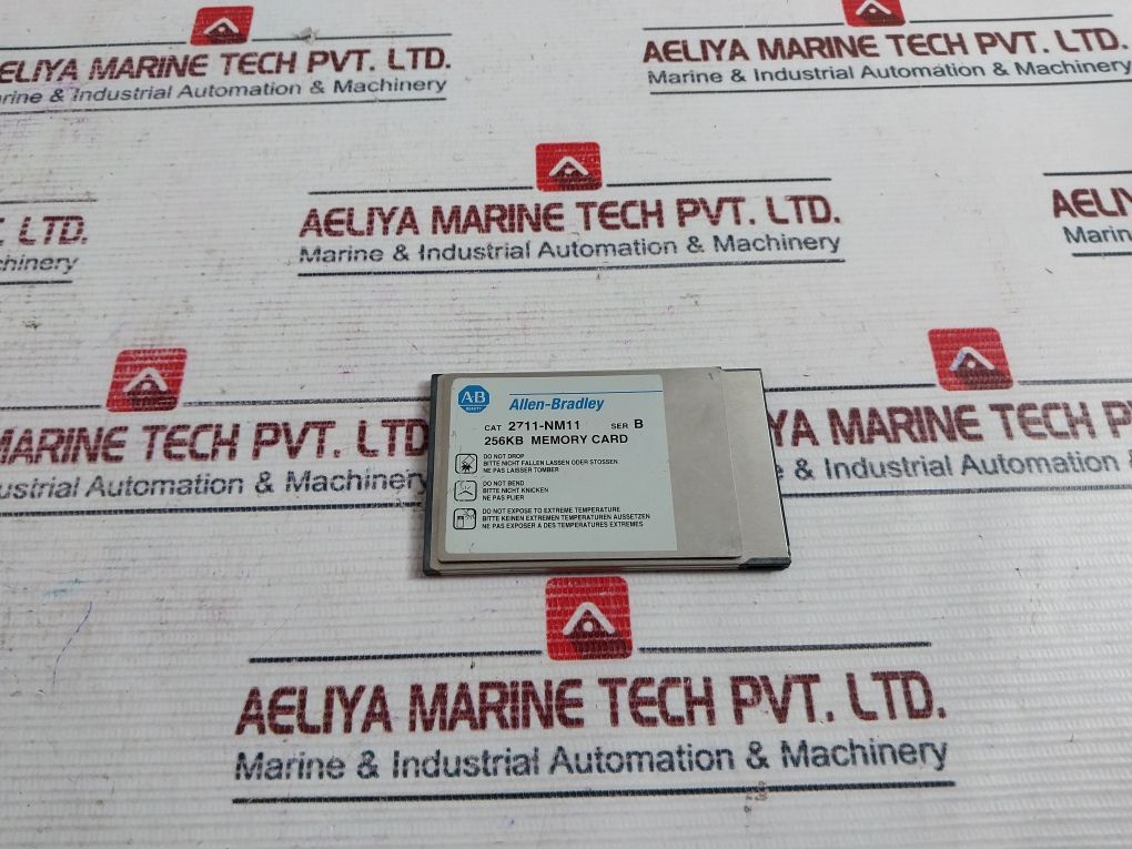 Allen-bradley 2711-nm11 Series B Linear Flash Memory Card 256Kb