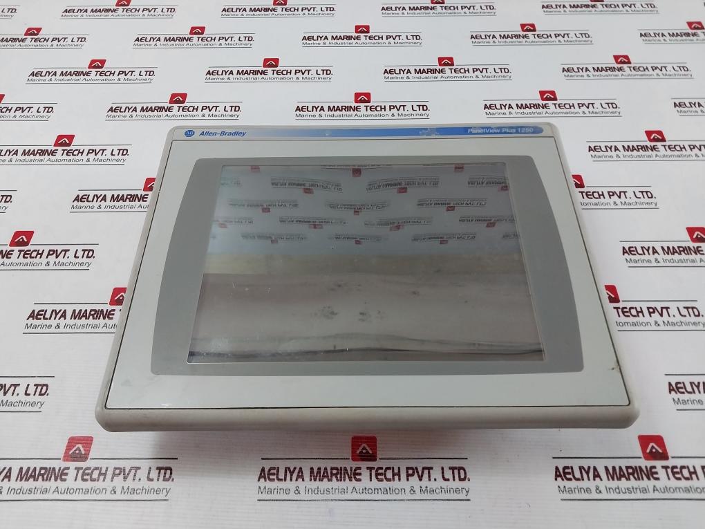 Allen-bradley 2711P-rdt12C Panel View Plus Touchscreen W Module (Not Working)
