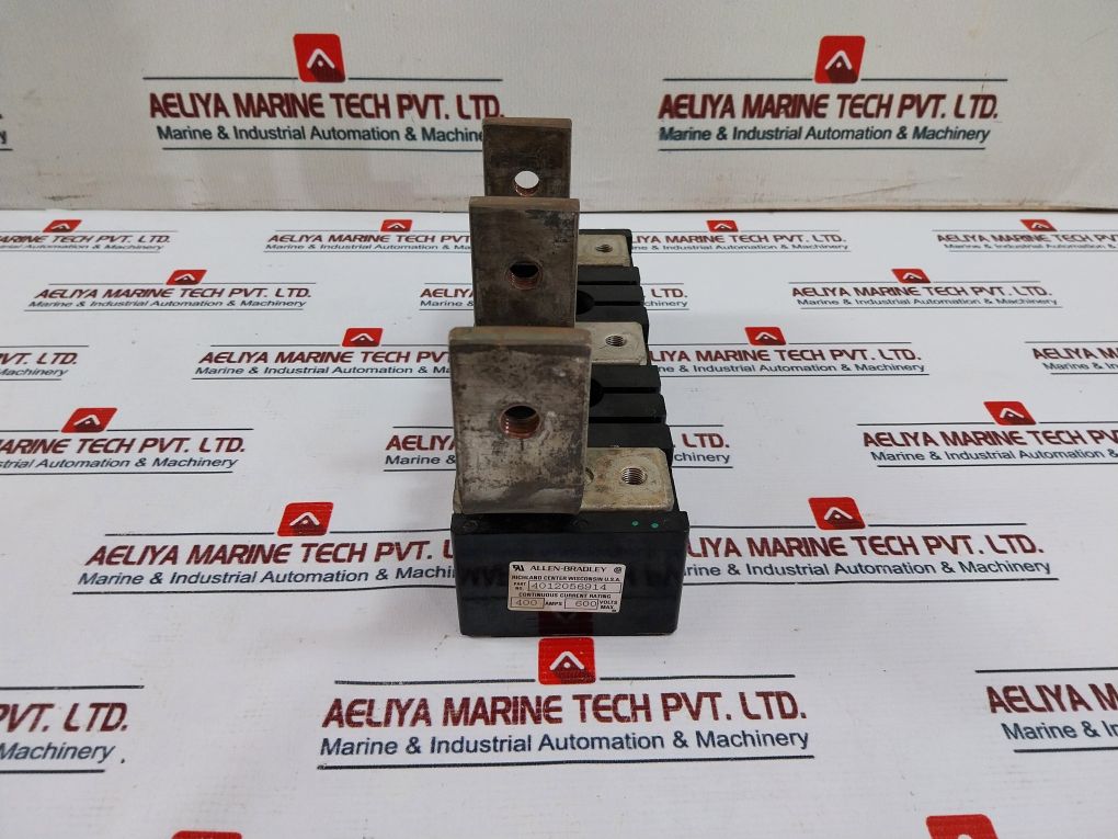 Allen-bradley 4012056914 Fuse Block Assembly 400 Amps 600V Max