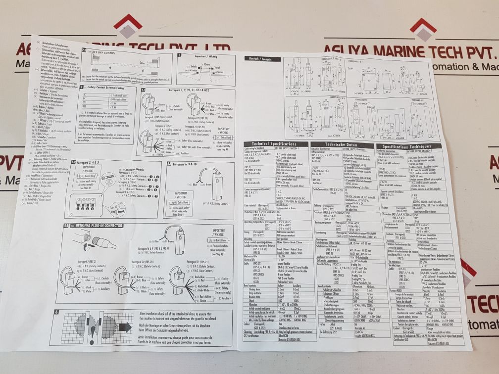 Allen-bradley 440n-g02045 magnetically operated safety switch