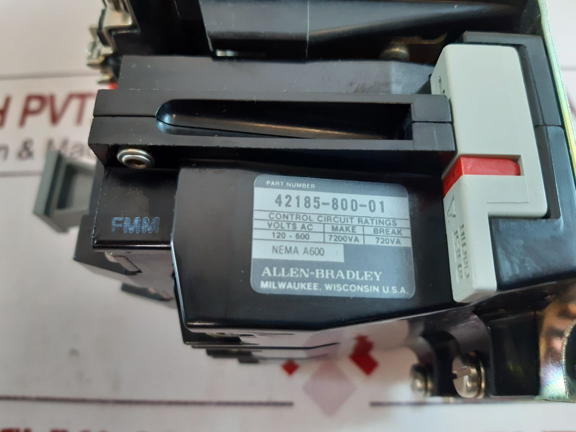 Allen-bradley 509-a0d ser.b motor starter