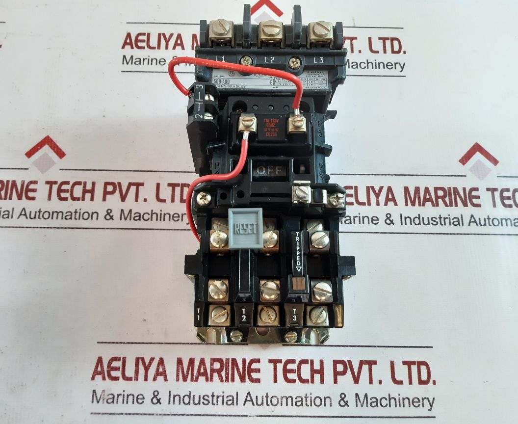 Allen-bradley 509-a0d ser.b motor starter