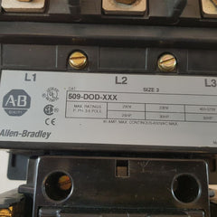Allen-bradley 509-dod-xxx Motor Starter
