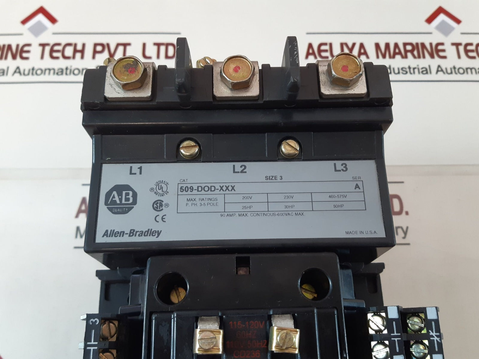 Allen-bradley 509-dod-xxx Ser.A Motor Starter 50Hz