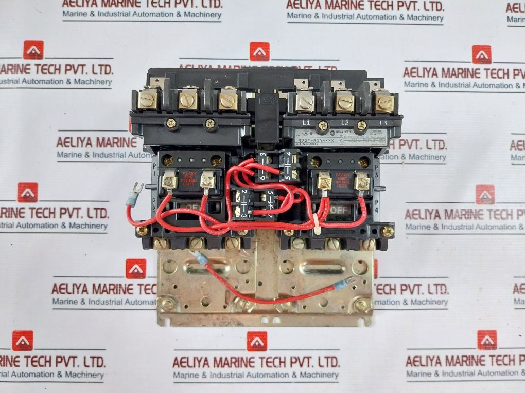 Allen-bradley 520E-bod-xxx-np Starter Motor 115-120V 60Hz 27Amp