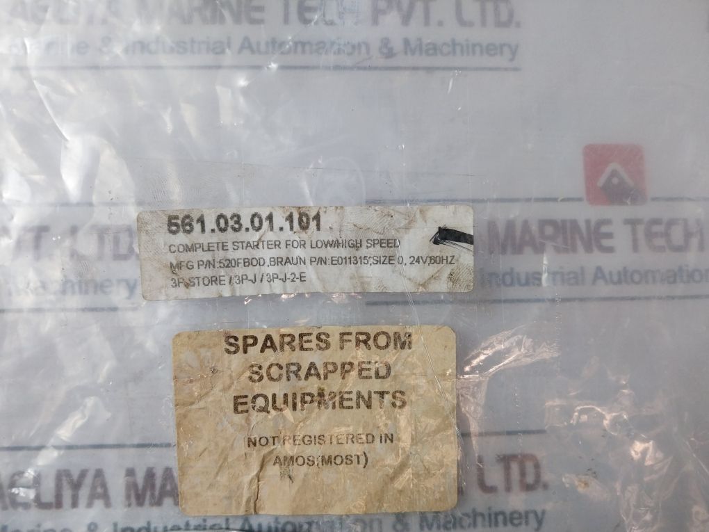 Allen-bradley 520F-bod Ser.W Starter 27Amp 600Vac