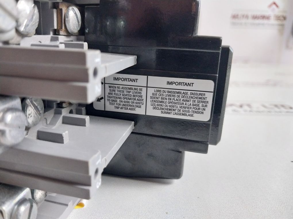Allen-bradley 609-bow Ser: G Manual Start Push Button Control