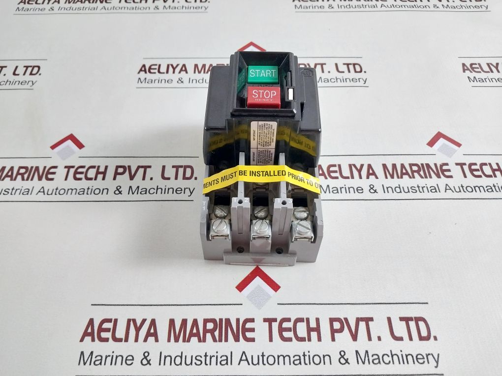 Allen-bradley 609-bow Ser: G Manual Start Push Button Control