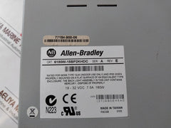 Allen-bradley 6180W-15Bp2Khdc Rev: E Ser: A Display Panel Versa View 1500W