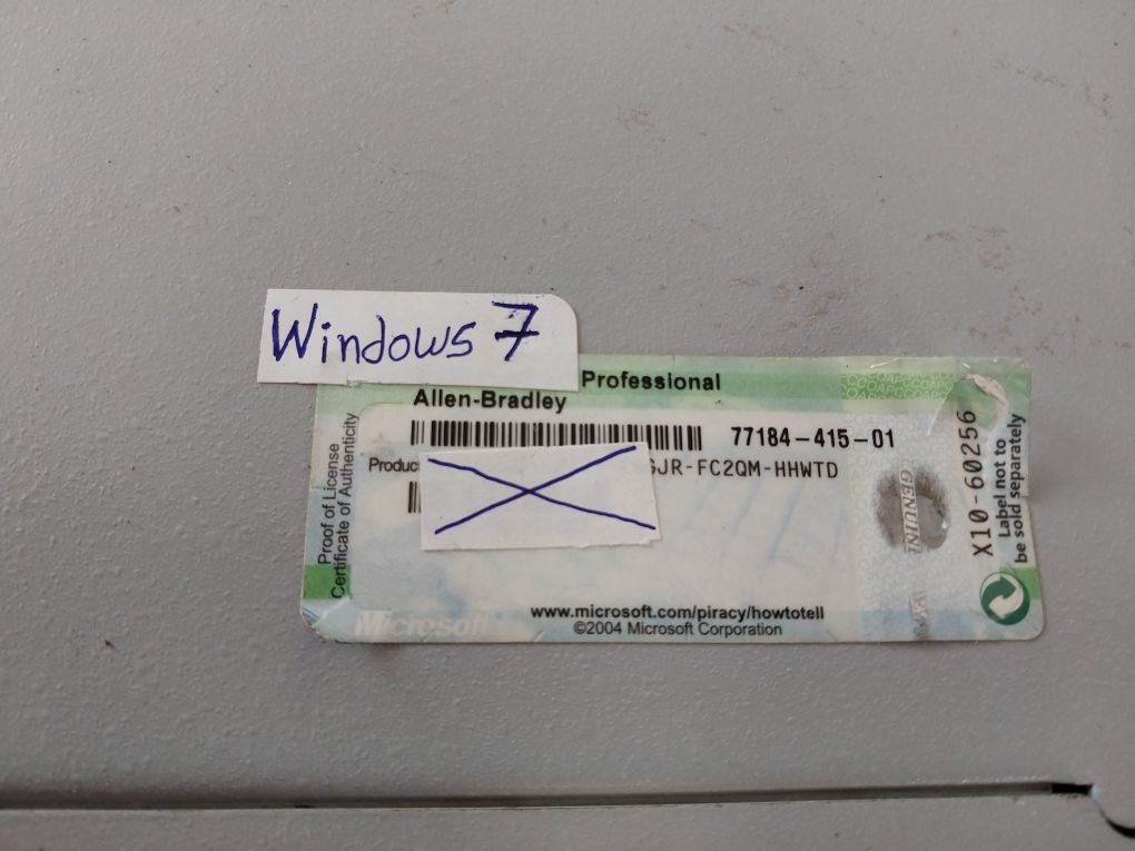 Allen-bradley 6180W-15Bp2Khdc Rev: E Ser: A Display Panel Versa View 1500W
