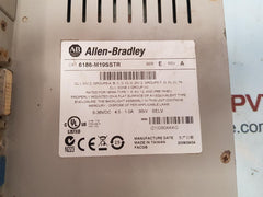 Allen-bradley 6186-m19Sstr Operator Interface Panel Ser E Rev A
