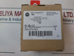 Allen-bradley 700-cf310Ej Control Relay 600V Ac