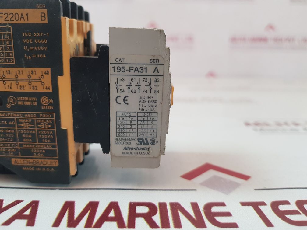 Allen-bradley 700-f220A1 Control Relay