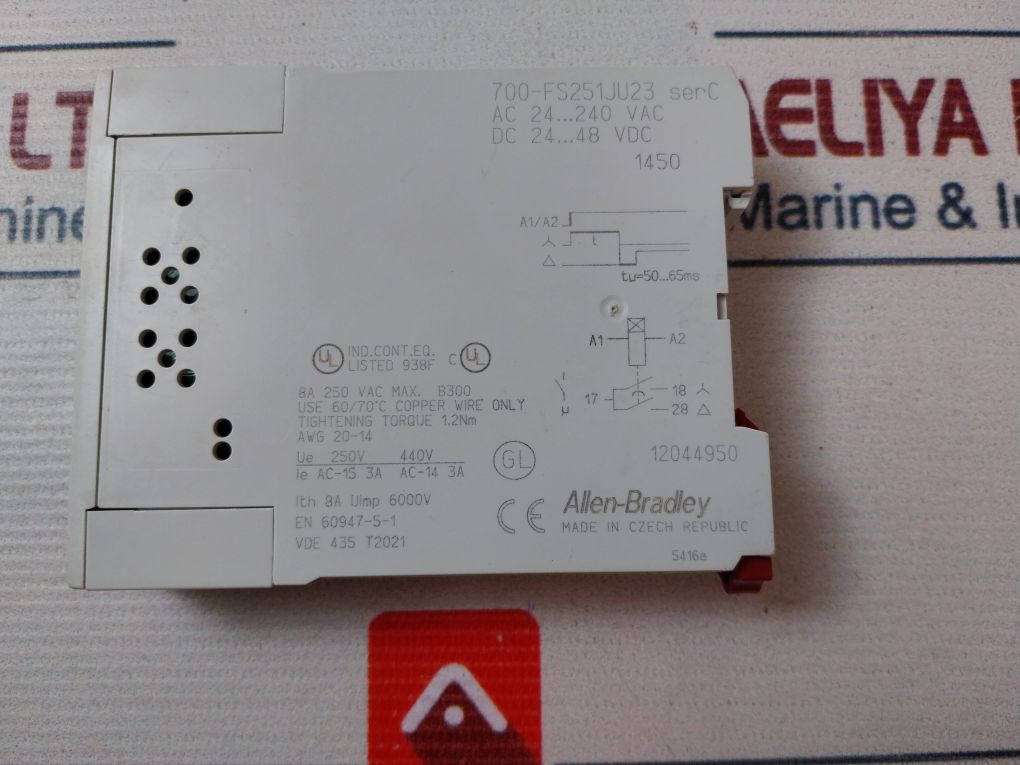 Allen-bradley 700-fsy2Du23 Time Relay