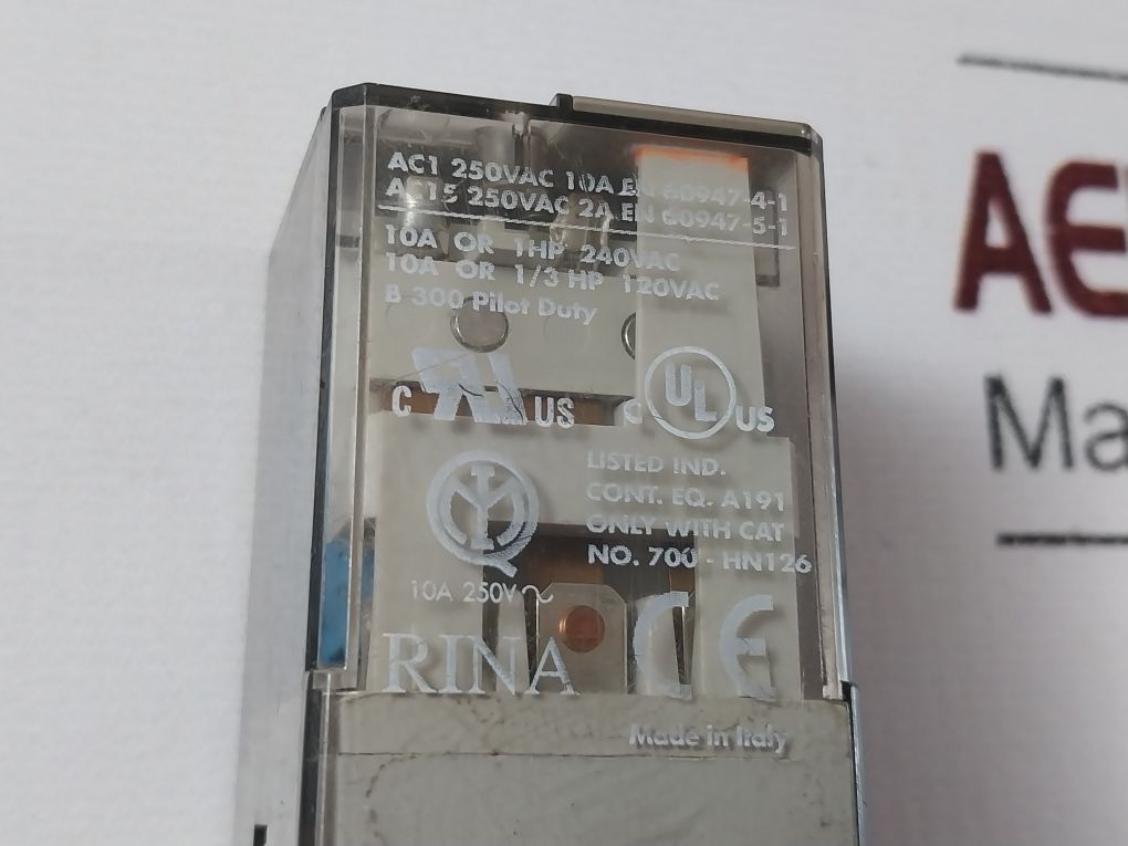 Lot Of 5X Allen-bradley 700-ha33Z1 Relay Ser. D