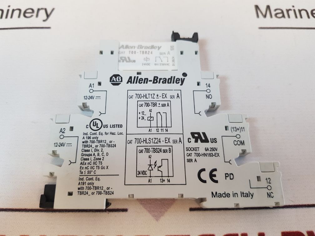 Allen-bradley 700-hls1Z24-ex Terminal Block Relay
