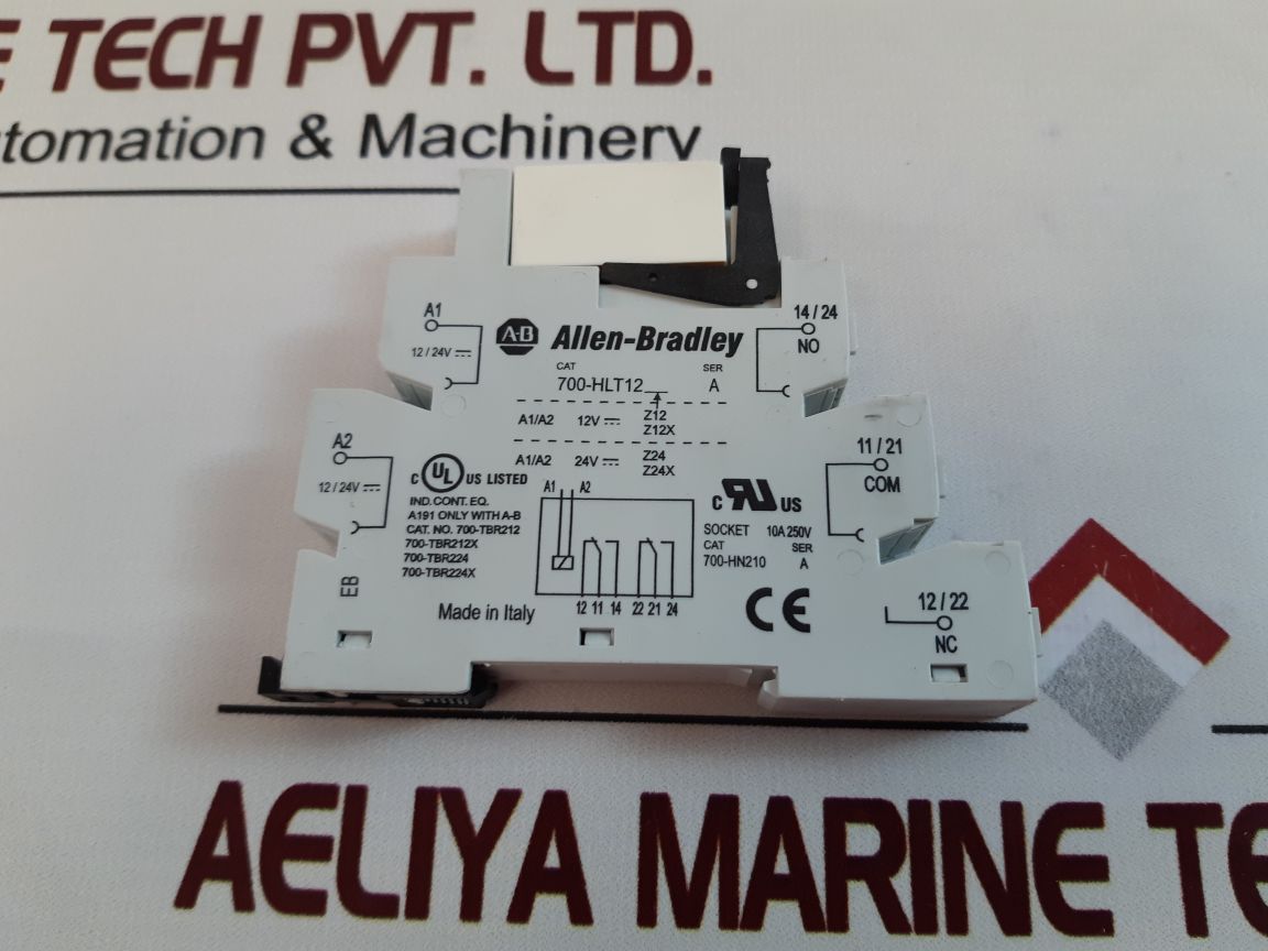Allen-bradley 700-hlt12 Relay Terminal Block
