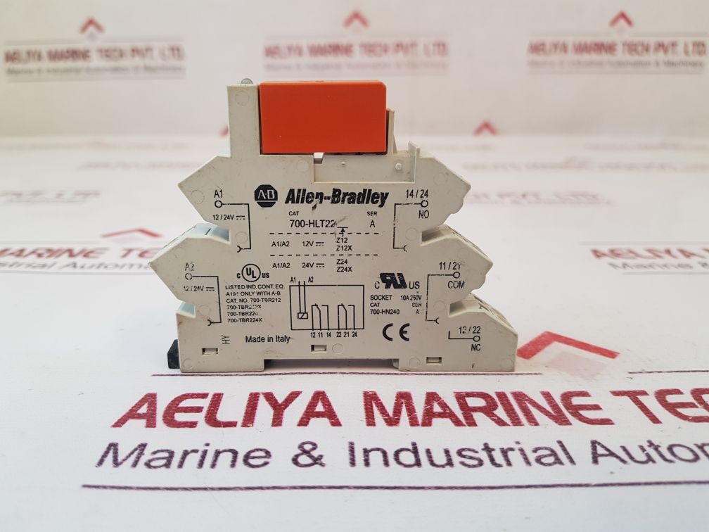 Allen-bradley 700-hlt22 Ser: A Terminal Block Relay 700-hn240