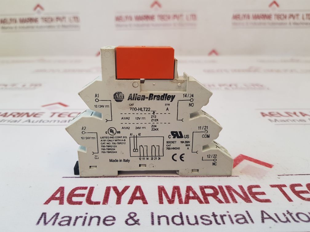 Allen-bradley 700-hlt22 Ser: A Terminal Block Relay 700-hn240