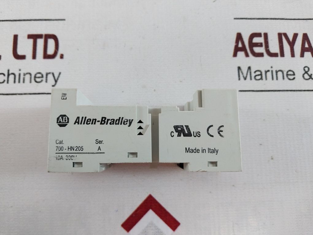 Lot Of 7X Allen-bradley 700-hn205 Relay Socket Base Ser. A