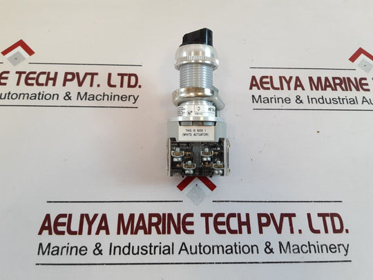 Allen-bradley 800H-hp5Kl8 Series C Selector Switch With 800T-xa