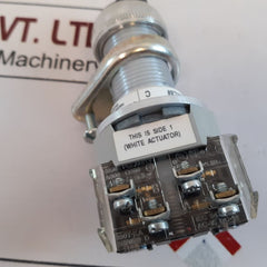 Allen-bradley 800H-hp5Kl8 Series C Selector Switch With 800T-xa