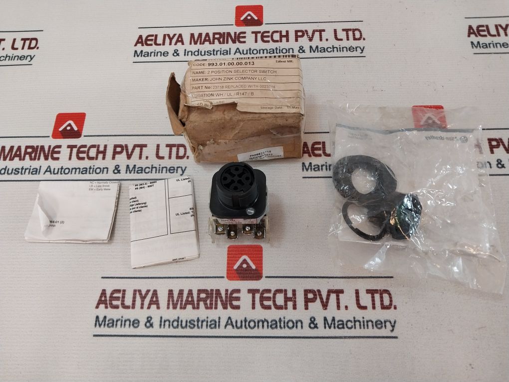Allen-bradley 800H-jr2 Selector Switch 3 Position – Aeliya Marine Tech