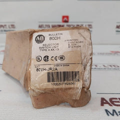 Allen-bradley 800H-jr2 Selector Switch 3 Position