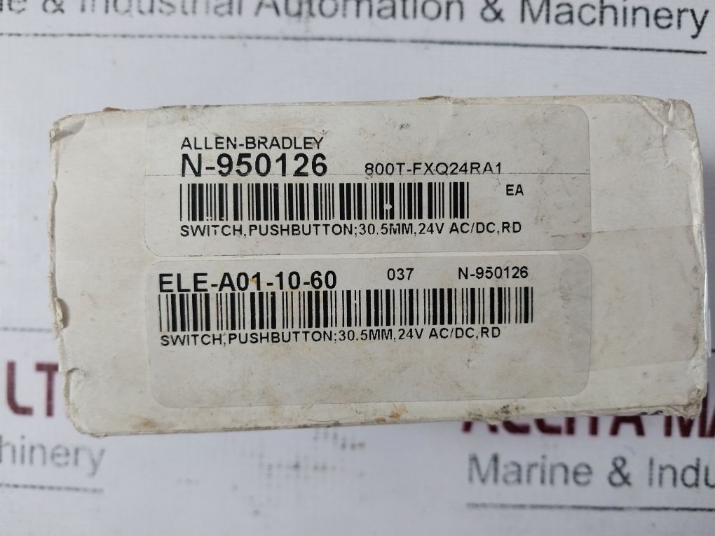 Allen-bradley 800T-fxq24Ra1 Push Button Switch