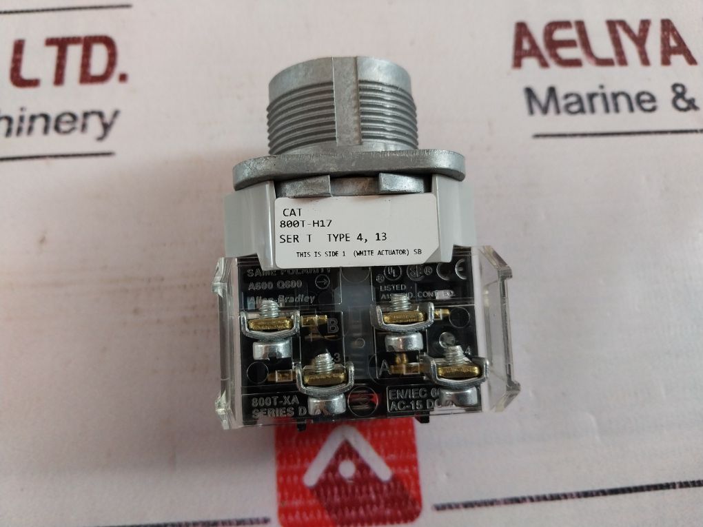 Allen-bradley 800T-h17 Selector Switch 800T-xa 184862 