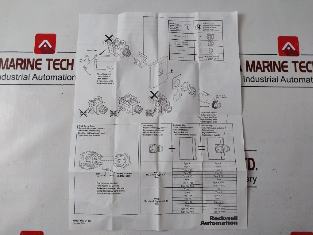 Allen-bradley 800T-h2 30Mm Selector Switch
