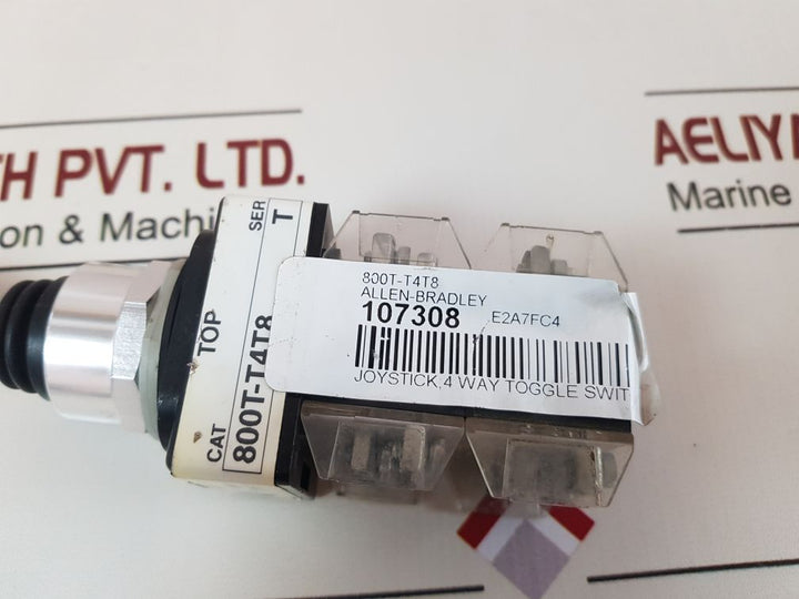 Allen-bradley 800T-t4T8 4 Way Toggle Switch Joystick Control