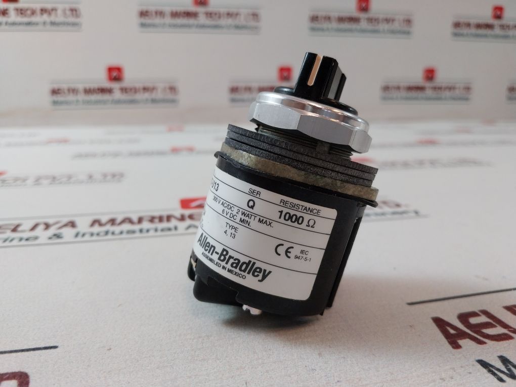Allen-bradley 800T-u13 Potentiometer Bulletin 800T 300V