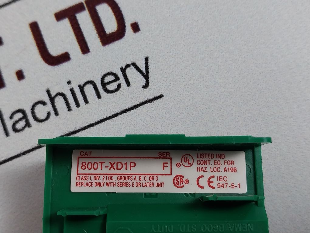 Allen-bradley 800T-xd1P Contact Block