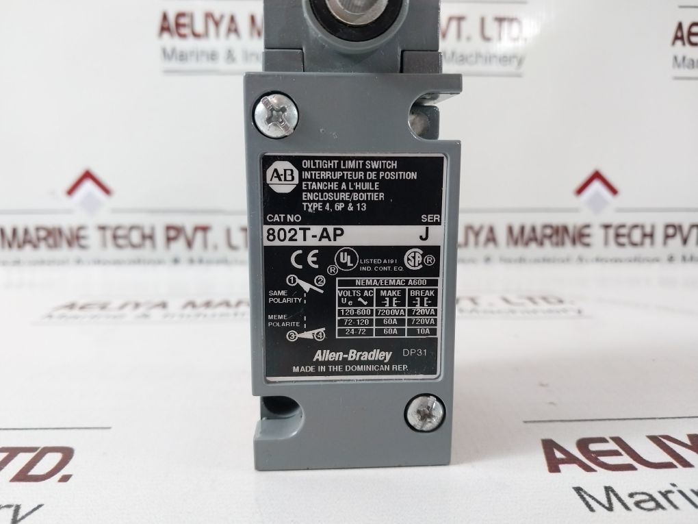 Allen-bradley 802T-ap Oiltight Limit Switch