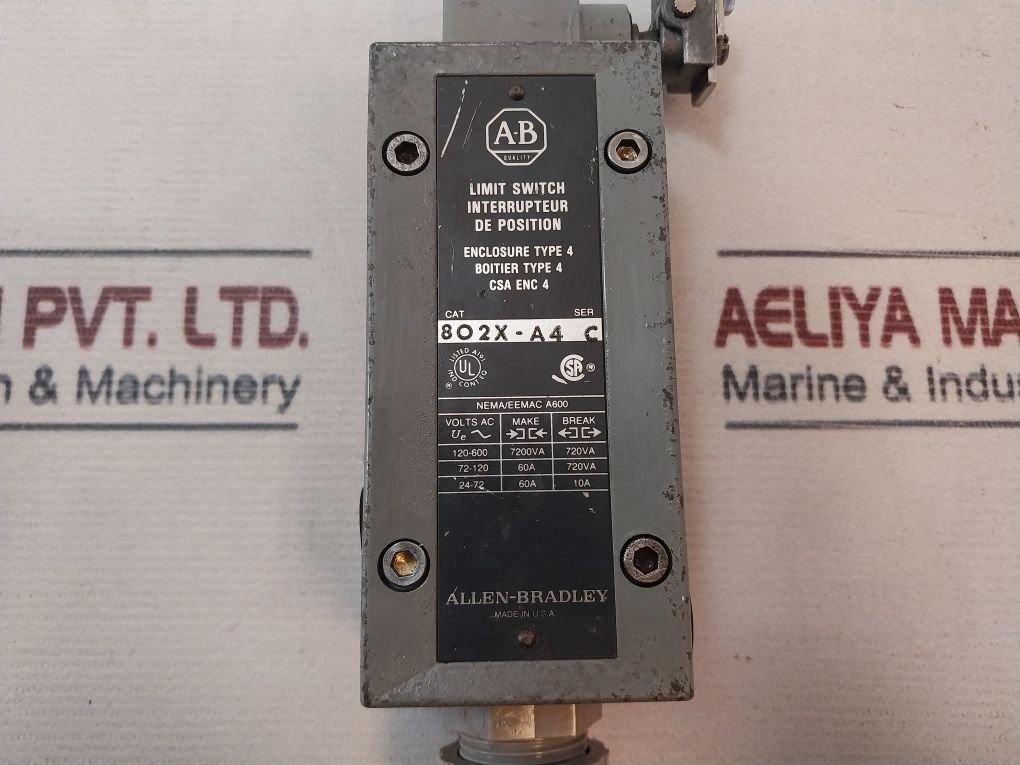 Allen-bradley 802X-a4 Limit Switch