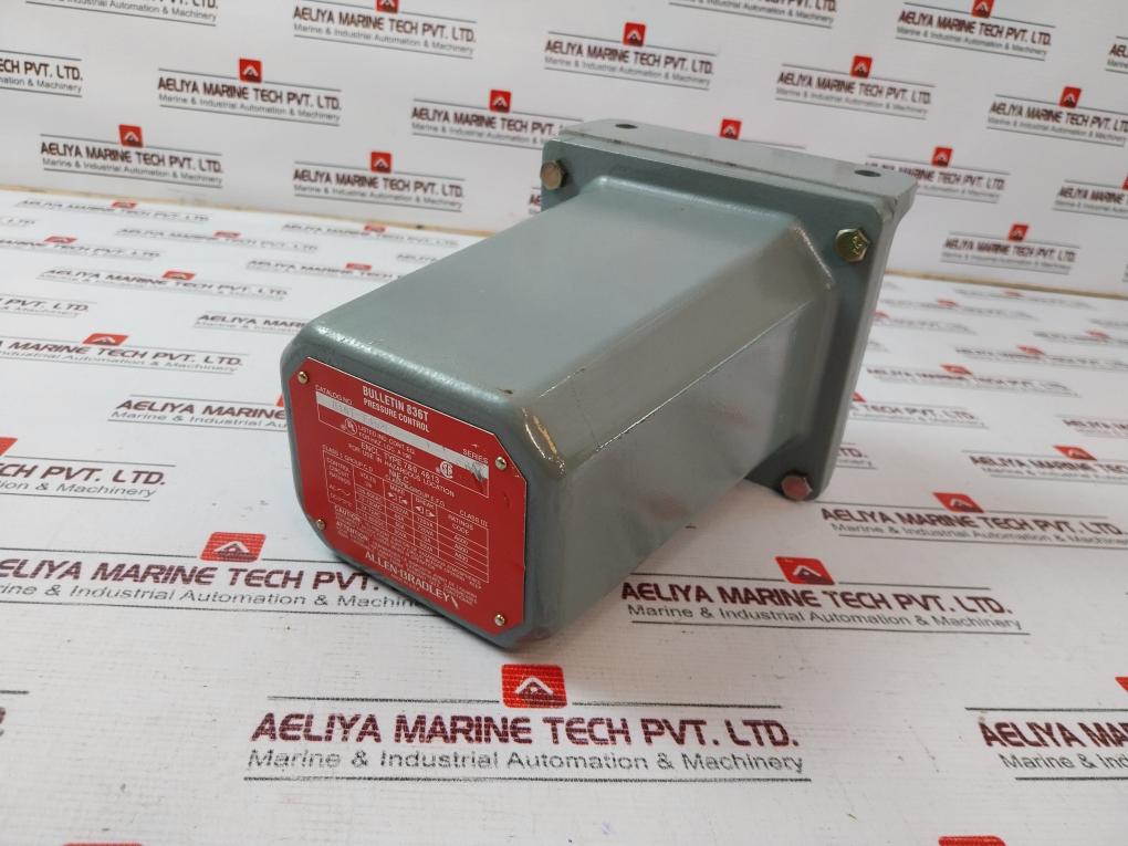 Allen-bradley 836T-t352E Pressure Control Switch 72-120Ac 60A
