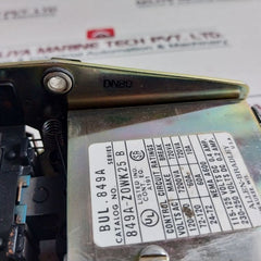 Allen-bradley 849A-zowk25 Ac Pneumatic Timing Relay