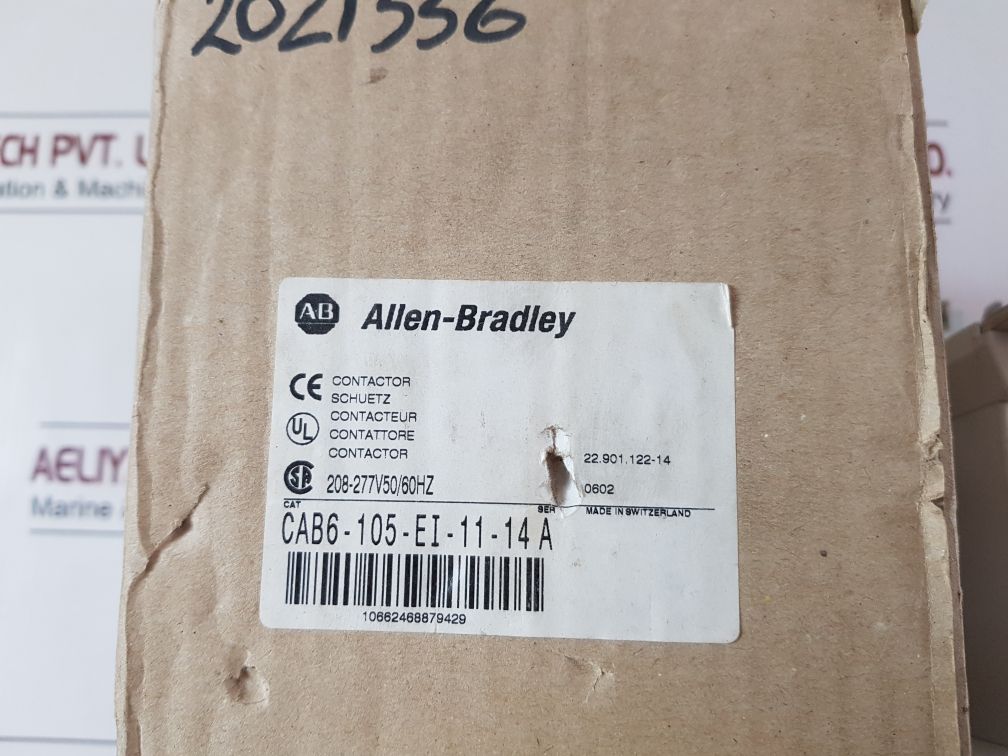 Allen-bradley Cab6-105-ei Contactor