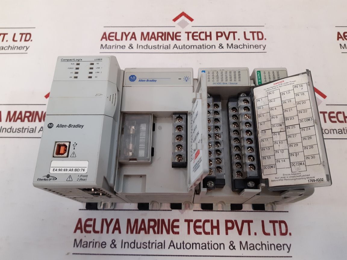 Allen-bradley Compactlogic L33Er Compactlogix 2 Mb Enet Controller