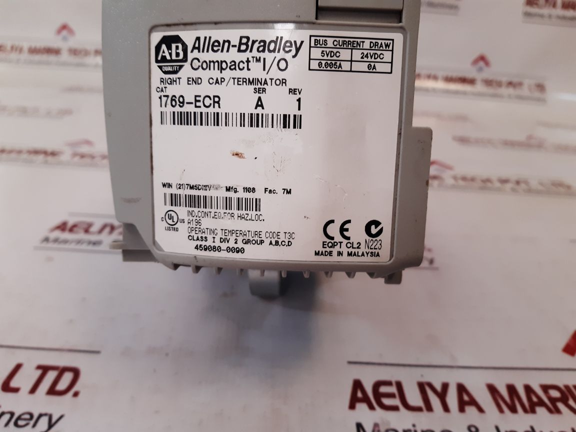 Allen-bradley Compactlogic L33Er Compactlogix 2 Mb Enet Controller ...