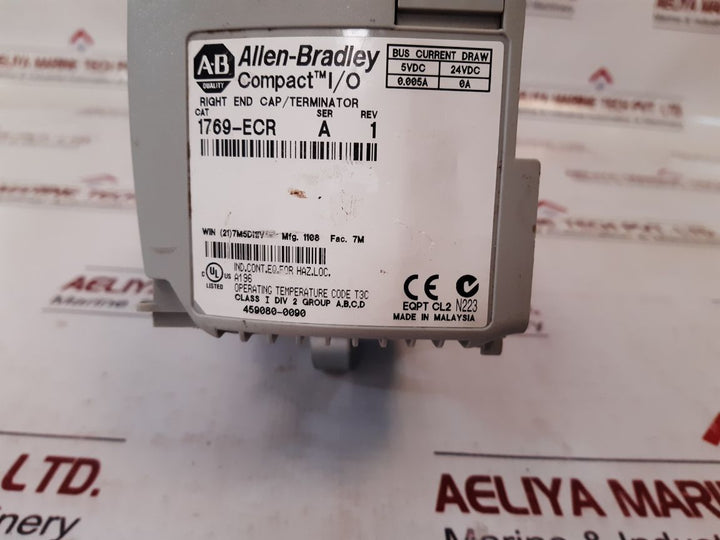 Allen-bradley Compactlogic L33Er Compactlogix 2 Mb Enet Controller