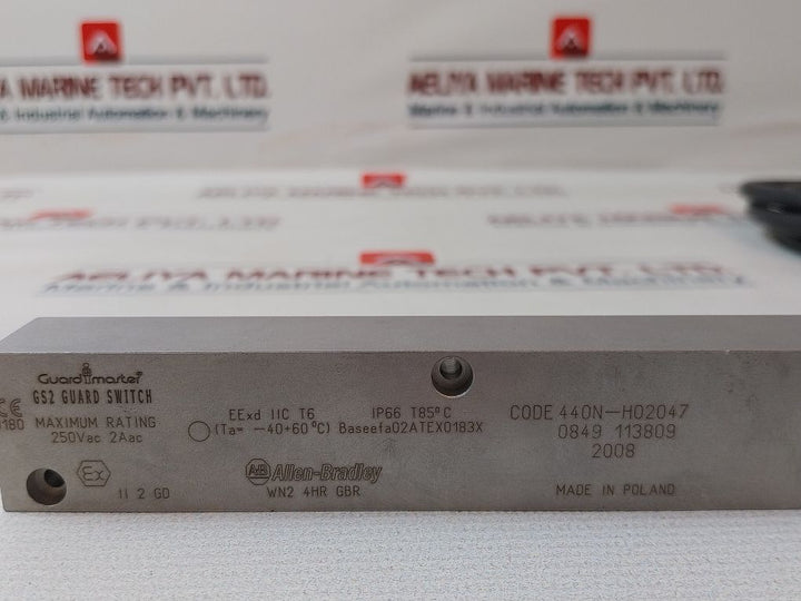 Allen-bradley 440N-h02047 Safety Interlock Switch