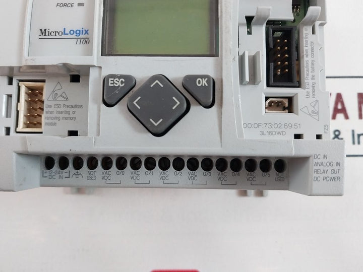 Allen-bradley 1763-l16Bbb (Button Not Working)