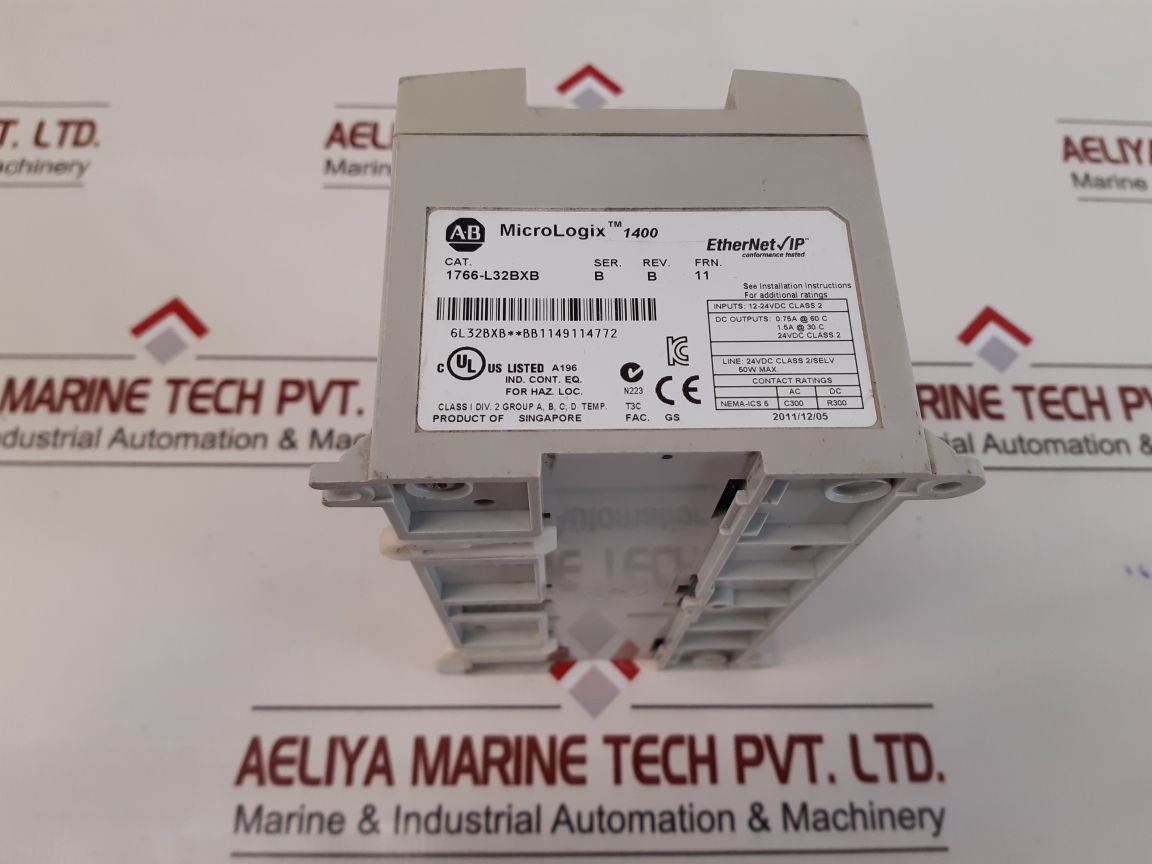 Allen-bradley Micrologix 1400 1766-l32Bxb Ethernet Ip